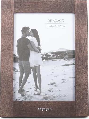 Engaged Wood Photo Frame