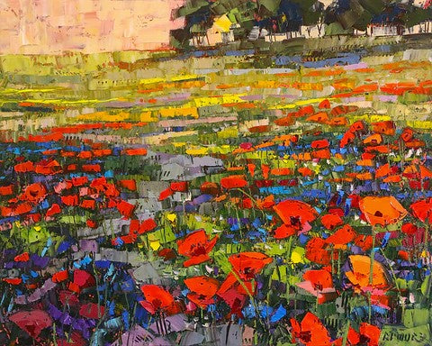 Evening Warmth Canvas Artwork by Robert Moore