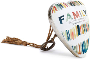 Family Chaos Art Heart