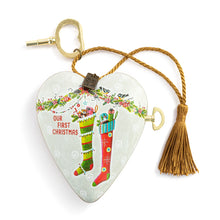 Load image into Gallery viewer, First Christmas Music Art Heart