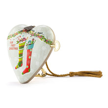 Load image into Gallery viewer, First Christmas Music Art Heart