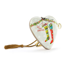 Load image into Gallery viewer, First Christmas Music Art Heart