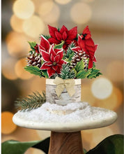 Load image into Gallery viewer, Fresh Cut Mini Birch Poinsettia