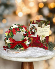 Load image into Gallery viewer, Fresh Cut Mini Winter Joy Wreath
