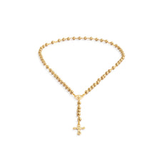 Load image into Gallery viewer, Gold Rosary with Pouch