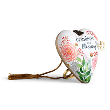 Load image into Gallery viewer, Grandmas Are A Blessing Musical Art Heart