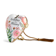 Load image into Gallery viewer, Grandmas Are A Blessing Musical Art Heart