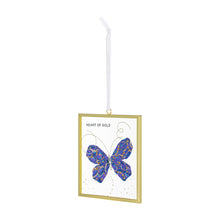 Load image into Gallery viewer, Heart of Gold Butterfly Suncatcher