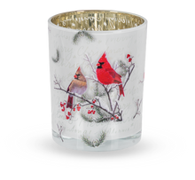 Load image into Gallery viewer, Holiday Cardinal Tealight Holder - Large