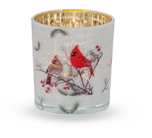 Load image into Gallery viewer, Holiday Cardinal Tealight Holder - Small