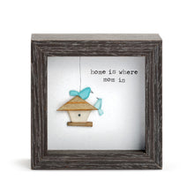 Load image into Gallery viewer, Home Is Where Mom Is Shadowbox