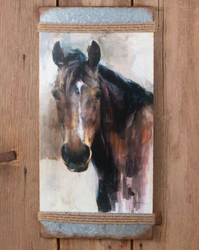Horse Wall Decor Rope Border