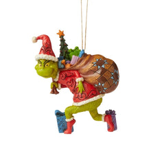 Load image into Gallery viewer, JSGRI Grinch Tiptoeing Ornament