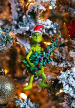 Load image into Gallery viewer, JSGRI Grinch and Tree Ornament