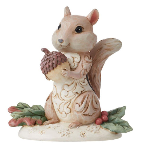 JS HWC Woodland Chipmunk Holding Acorn