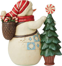 Load image into Gallery viewer, JS HWC Snowman With Candy Tree