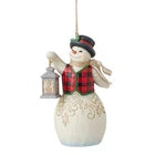 Load image into Gallery viewer, JS Snowman w/ Lantern Ornament