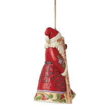 Load image into Gallery viewer, JS HWC Santa BELIEVE Porch Sign Ornament