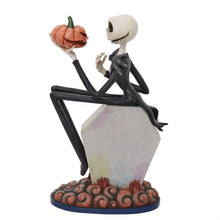 Load image into Gallery viewer, JS Jack and Pumpkin on Gravestone