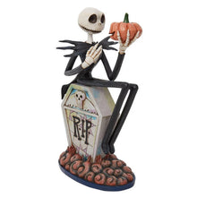 Load image into Gallery viewer, JS Jack and Pumpkin on Gravestone