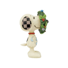 Load image into Gallery viewer, JS Mini Snoopy in Wreath