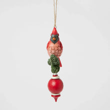Load image into Gallery viewer, JS Nordic Noel Cardinal Ornament