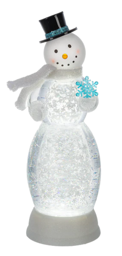 LED Shimmer Snowman Acrylic