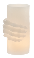 Load image into Gallery viewer, LED Skeleton Hand Pillar 2.5x6"