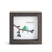 Load image into Gallery viewer, Love Birds Shadowbox