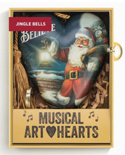 Load image into Gallery viewer, Merry Christmas Musical Art Heart