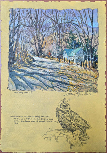 Morning Shadows Original by Steven Ball
