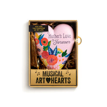 Load image into Gallery viewer, A Mother Love is Forever Musical Art Heart