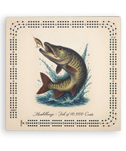 Load image into Gallery viewer, Musky Cribbage Board
