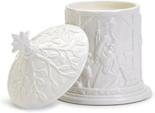 Load image into Gallery viewer, Nativity Relief Lidded Candle
