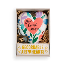 Load image into Gallery viewer, One Loved Mom Recordable Art Heart