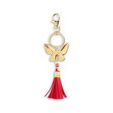 Load image into Gallery viewer, Orange Butterfly Bag Charm