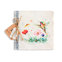 Load image into Gallery viewer, DC PeeWee Hummer &amp; Flower Paper Mache Journal
