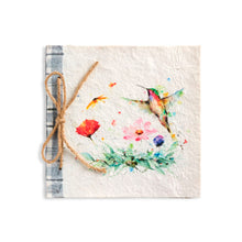 Load image into Gallery viewer, DC PeeWee Hummer &amp; Flower Paper Mache Journal
