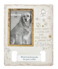 Load image into Gallery viewer, Pet Memorial Frame Vertical