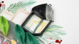 Load image into Gallery viewer, Quilling Card - Cozy Holiday Fireplace