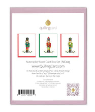Load image into Gallery viewer, Quilling Card - Note Card Box Set- Nutcracker