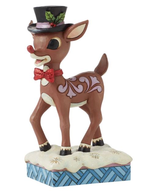 RRNJS Rudolph in Top Hat & Bowtie