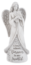 Load image into Gallery viewer, Sacred Wings Memorial Angel Figurine with Cross