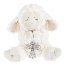 Load image into Gallery viewer, Serenity Lamb with Cross Ornament