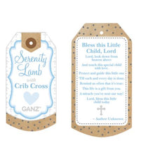 Load image into Gallery viewer, Serenity Lamb with Cross Ornament