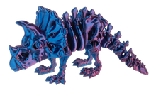 Load image into Gallery viewer, Shimmer Triceratops 5" - Purple