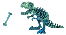 Load image into Gallery viewer, Shimmer T-Rex 4.5" - Blue