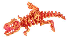 Load image into Gallery viewer, Shimmer T-Rex 8.75" - Orange