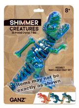Load image into Gallery viewer, Shimmer T-Rex 8.75" - Green