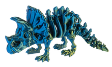 Load image into Gallery viewer, Shimmer Triceratops 10.5" - Blue